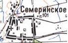 Топографічна карта Семеринського