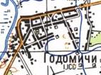Topographic map of Godomychi