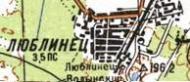 Топографічна карта Люблинця
