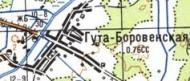 Топографічна карта Гута-Боровенської