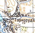 Топографічна карта Тарноруди