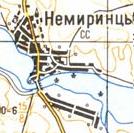Топографічна карта Немиринців