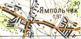 Топографічна карта Ямпільчика