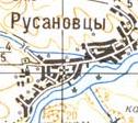 Топографічна карта Русанівців