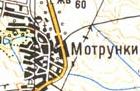 Топографічна карта Мотрунок
