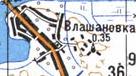 Топографічна карта Влашанівки