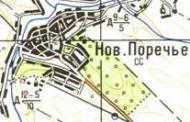 Topographic map of Nove Porichchya