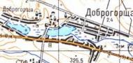 Topographic map of Dobrogorscha
