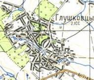 Topographic map of Glushkivtsi