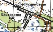 Topographic map of Vilkhuvatka