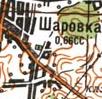 Топографічна карта Шарівки