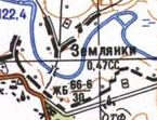 Topographic map of Zemlyanky