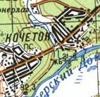 Топографічна карта Кочетку
