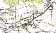 Топографічна карта Мерла