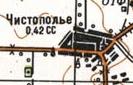 Топографічна карта Чистопілля