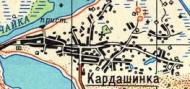Топографическая карта Кардашинки