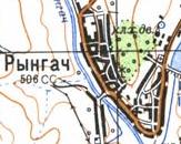 Топографічна карта Рингача