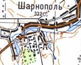 Топографическая карта Шарнополя
