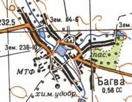 Топографічна карта Багви