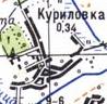 Topographic map of Kurylivka