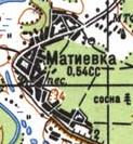 Topographic map of Matiyivka