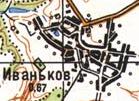Топографічна карта Іванькового