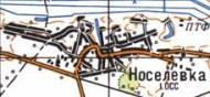 Топографічна карта Носелівки