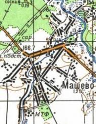 Топографічна карта Машевого