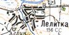 Топографическая карта Лелитки