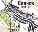 Topographic map of Vovchok
