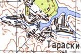 Топографічна карта Тарасок