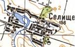 Топографічна карта Селищого