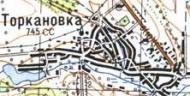 Топографічна карта Торканівки
