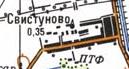 Топографічна карта Свистунового