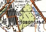 Топографічна карта Новопілля