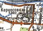 Топографічна карта Керносівки
