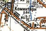 Топографічна карта Комінтерна