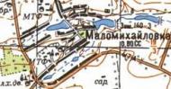 Топографічна карта Маломихайлівки