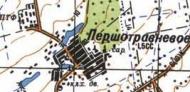Топографічна карта Першотравневого