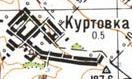 Топографическая карта Куртовки