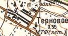 Топографічна карта Тернового