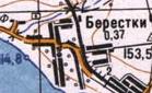 Topographic map of Berestky