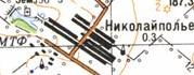 Топографічна карта Миколайпілля