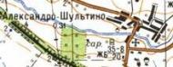 Topographic map of Oleksandro-Shultyne