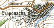 Топографічна карта Староласпи