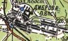 Топографическая карта Дибровой