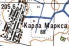 Топографічна карта Карла Маркси