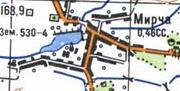 Топографічна карта Мірчи