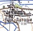 Topographic map of Latashi