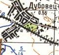 Топографічна карта Дубовця